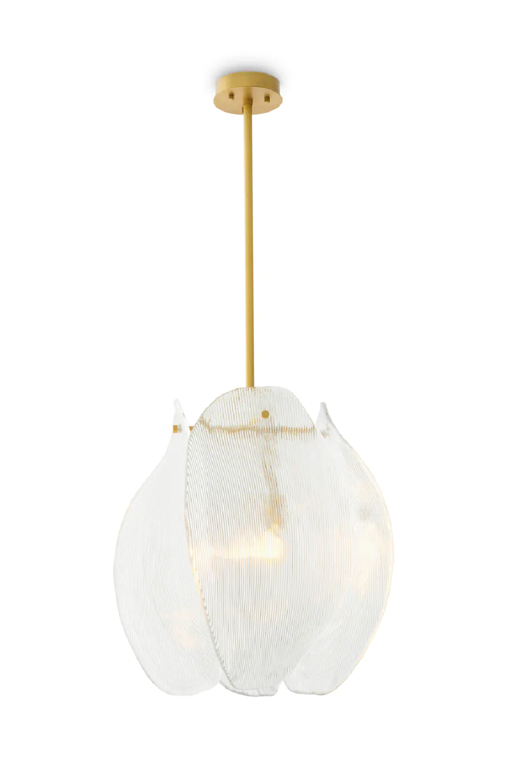 Smoked Glass Chandelier | Met x Eichholtz Hibis | Oroa.com