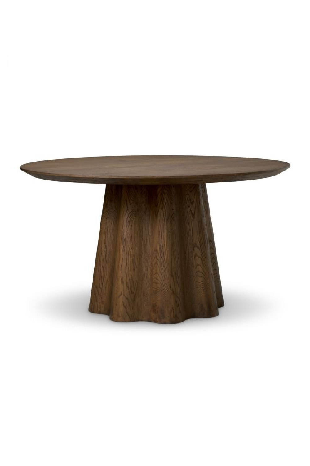 Oak Veneer Column Dining Table | The Met x Eichholtz | Oroa.com