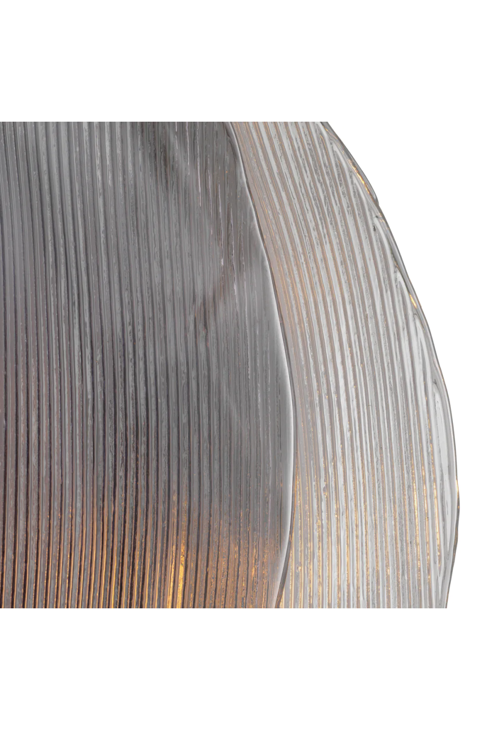 Smoked Glass Chandelier | Met x Eichholtz Hibis | Oroa.com