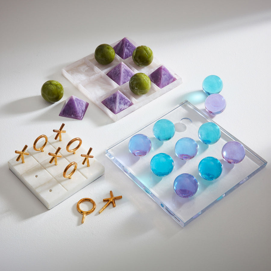 Acrylic Spheres Tic-Tac-Toe Set | Jonathan Adler | Oroa.com