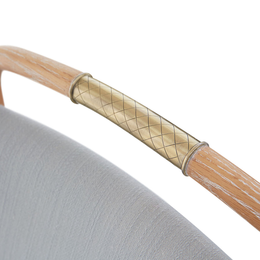 X-Back Oak Dining Chair | Jonathan Adler Torino | Oroa.com