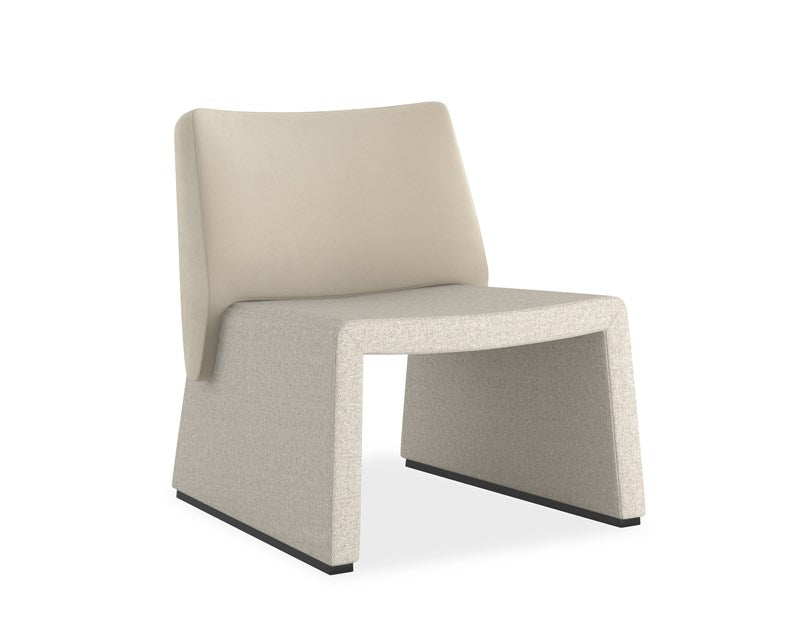 Suede Square-Back Side Chair | Caracole Et Voila | Oroa.com