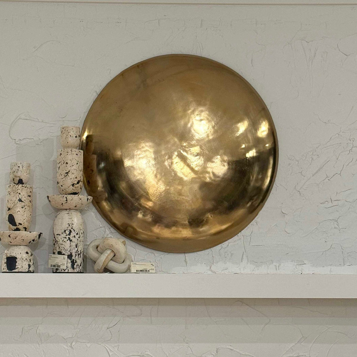 Modern European furniture - Gold Convex Indoor/Outdoor Wall Decor - www.oroa.com