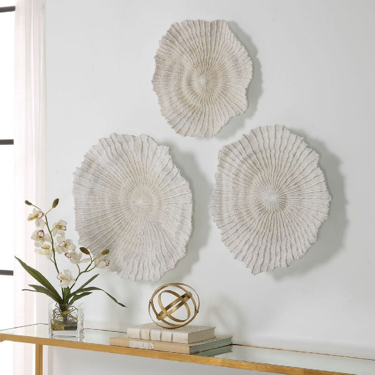Natural Coral-Inspired Wall Decor Set (3) | Uttermost Ocean Gems - www.oroa.com