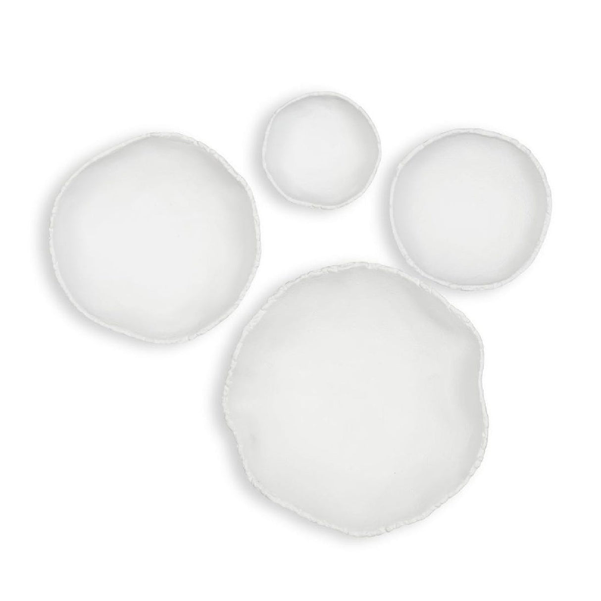 Modern European furniture - Metal Bowl Indoor/Outdoor Wall Decor Set (4) - www.oroa.com
