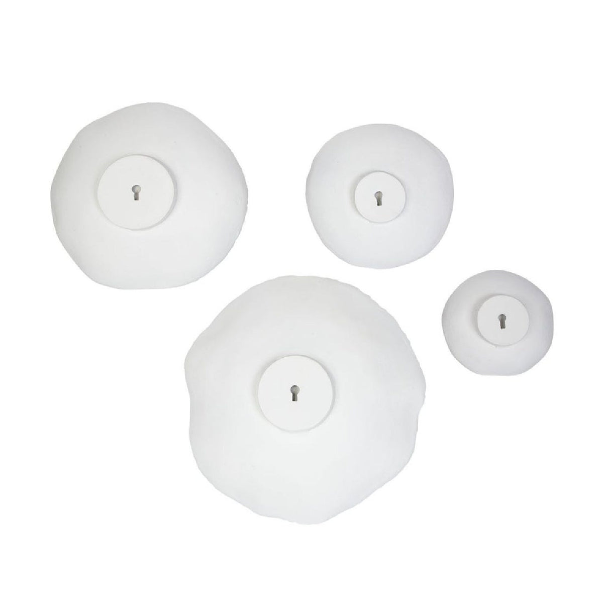Modern European furniture - Metal Bowl Indoor/Outdoor Wall Decor Set (4) - www.oroa.com