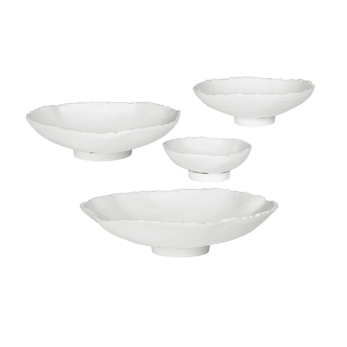 Modern European furniture - Metal Bowl Indoor/Outdoor Wall Decor Set (4) - www.oroa.com