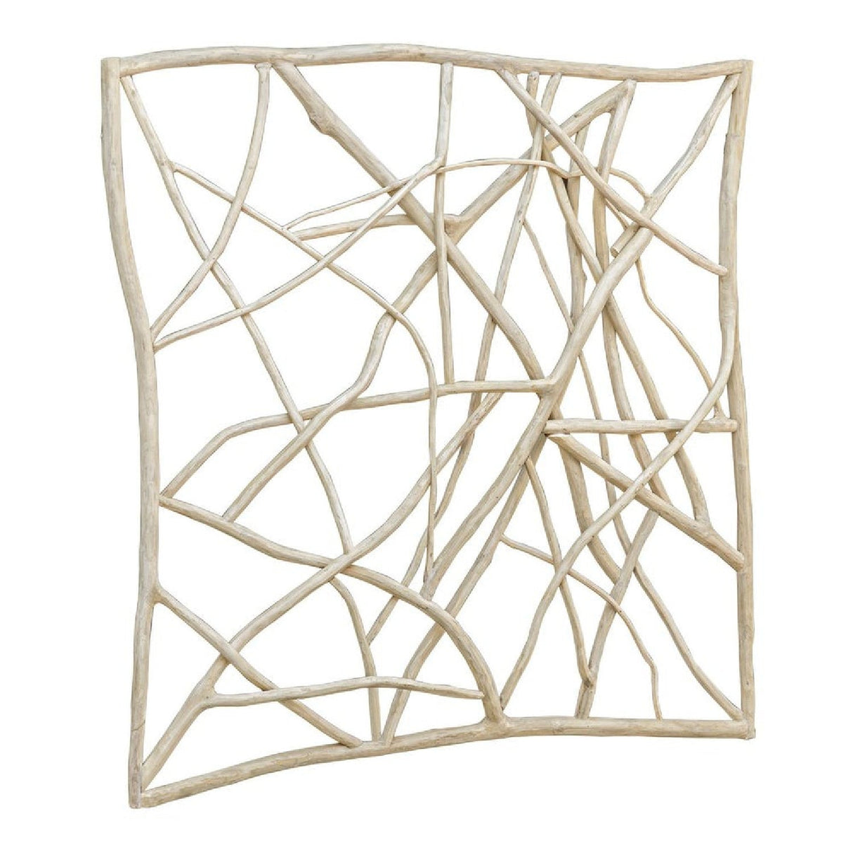 Modern European furniture - Intertwined Teak Indoor/Outdoor Wall Decor - www.oroa.com