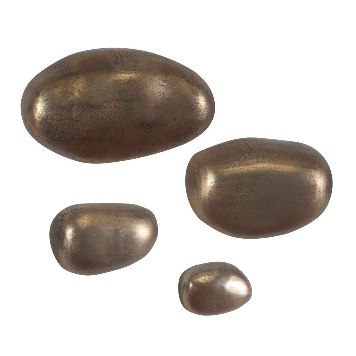 Modern European furniture - Antique Brass Wall Decor Set (4) - www.oroa.com