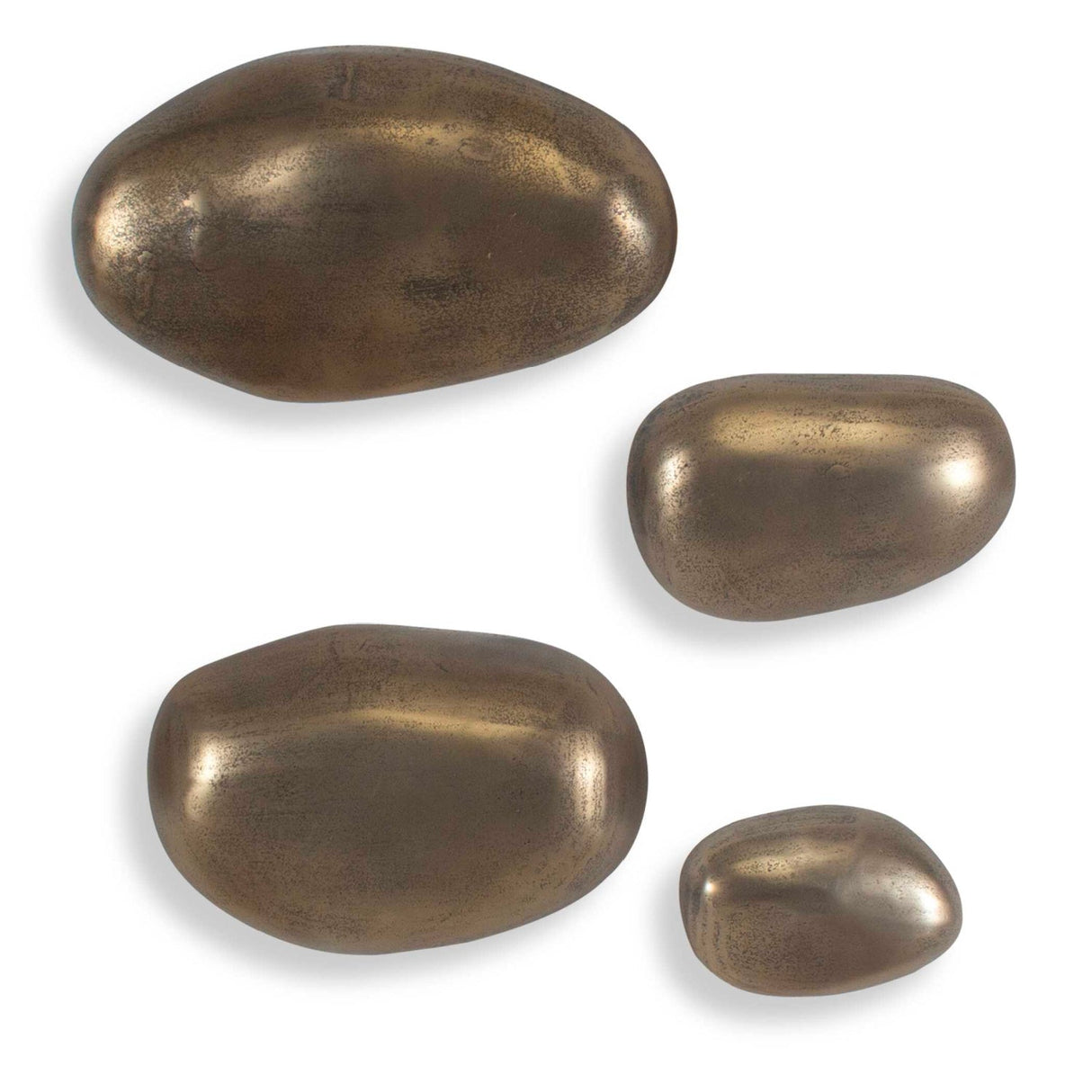 Modern European furniture - Antique Brass Wall Decor Set (4) - www.oroa.com