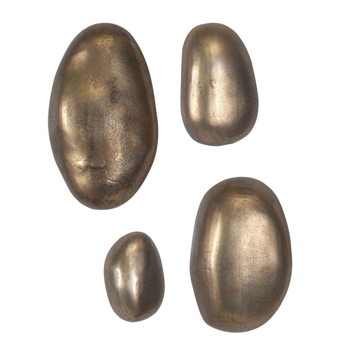 Modern European furniture - Antique Brass Wall Decor Set (4) - www.oroa.com