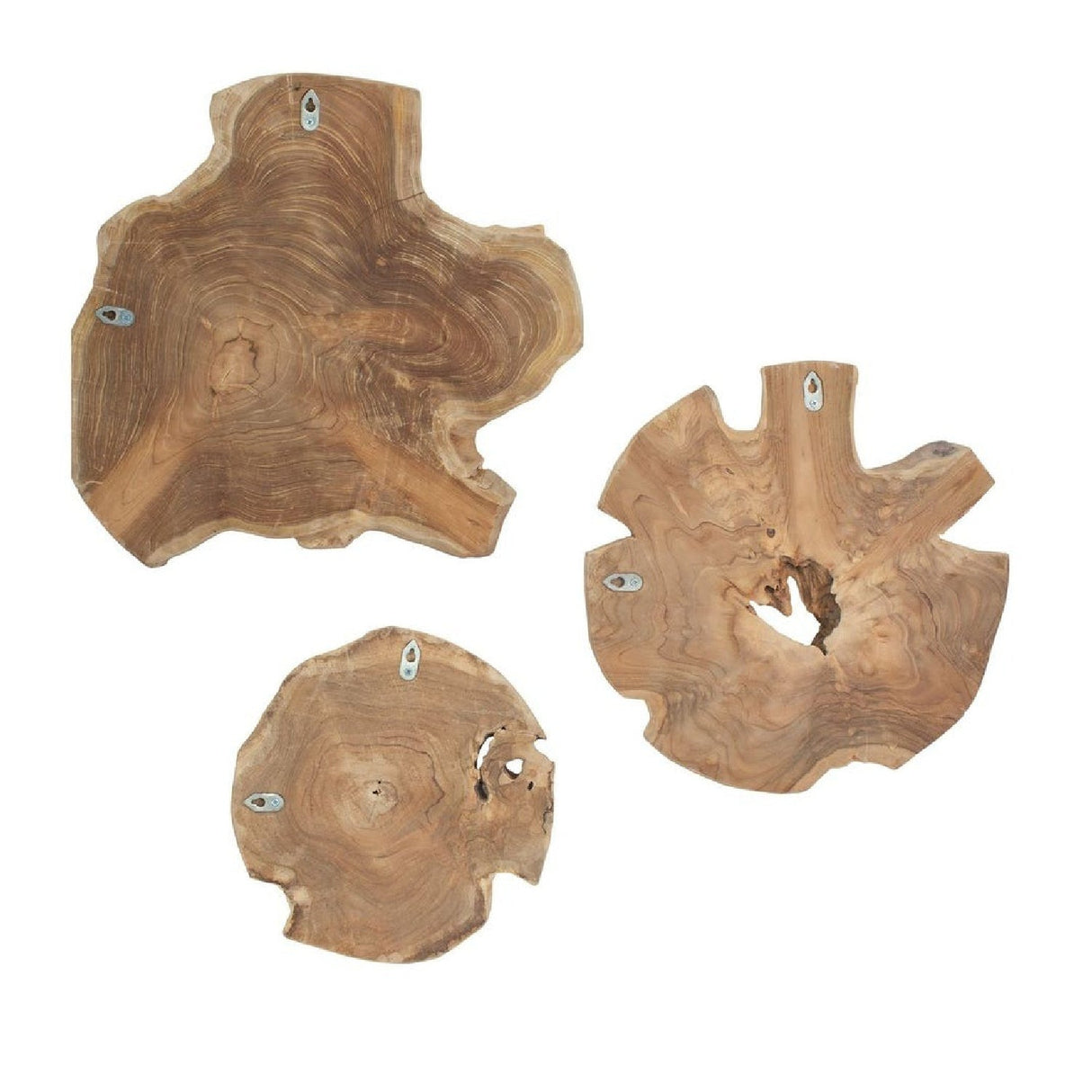 Bleached Teak Indoor/Outdoor Wall Decor (3) | Uttermost Kalani - www.oroa.com
