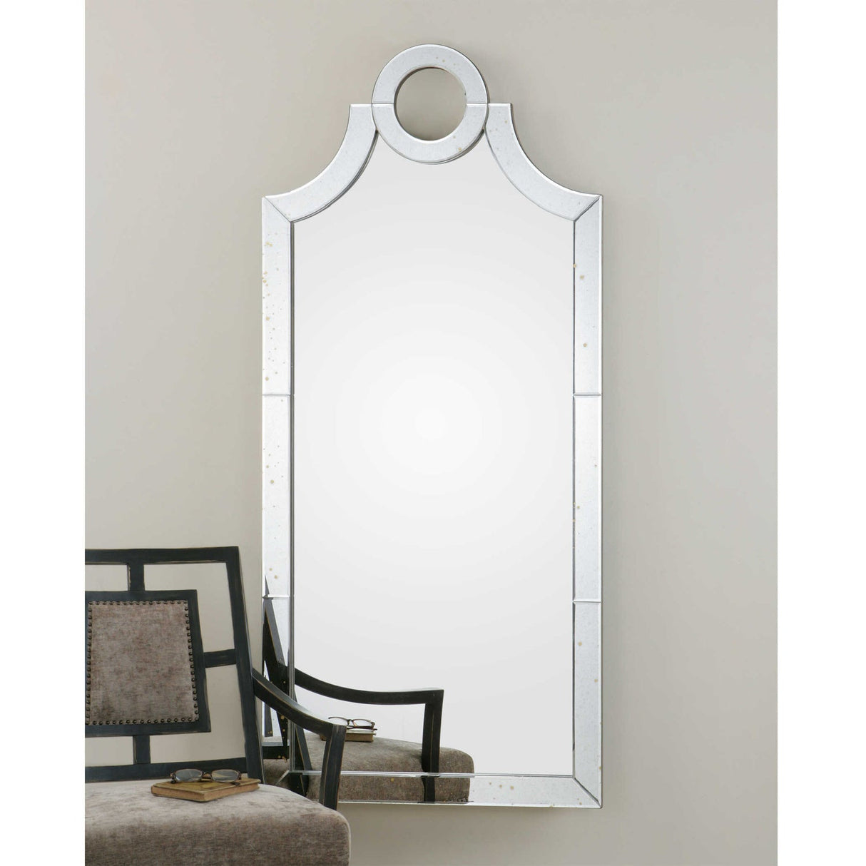 Modern European furniture - Arched Beveled Mirror - www.oroa.com