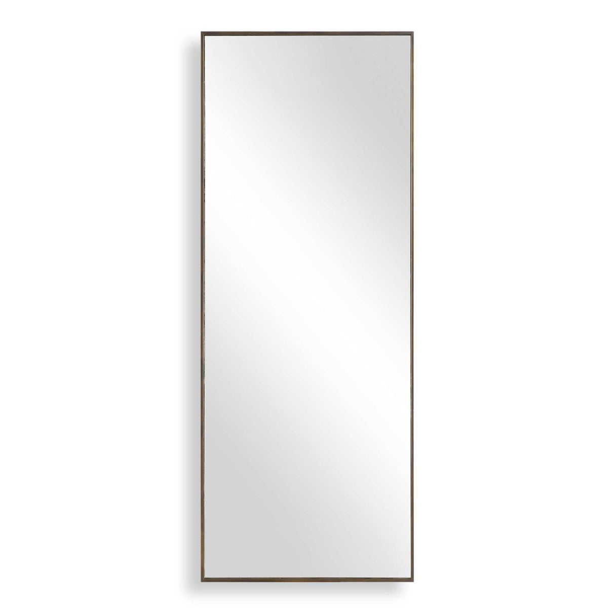 Modern European furniture - Antique Bronze Rectangular Mirror - www.oroa.com
