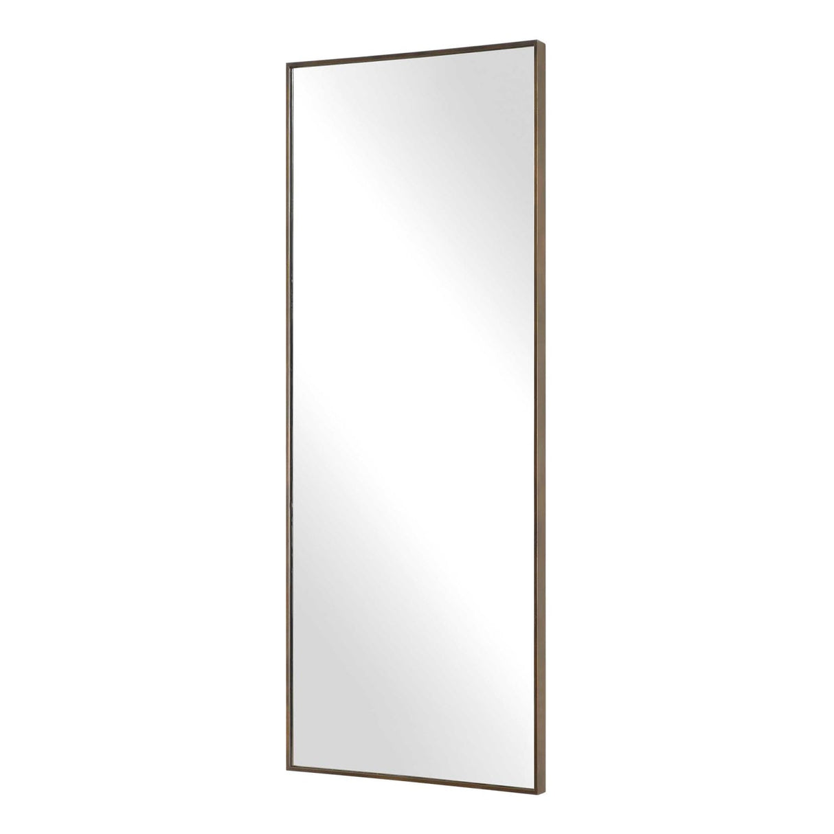 Modern European furniture - Antique Bronze Rectangular Mirror - www.oroa.com