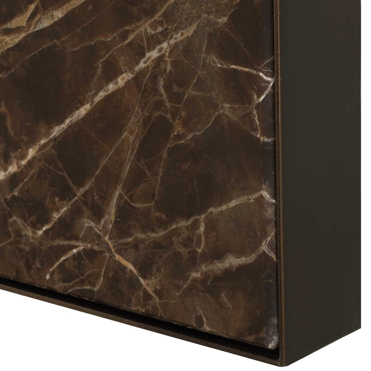 Modern European furniture - Marble Slab Arched Mirror - www.oroa.com