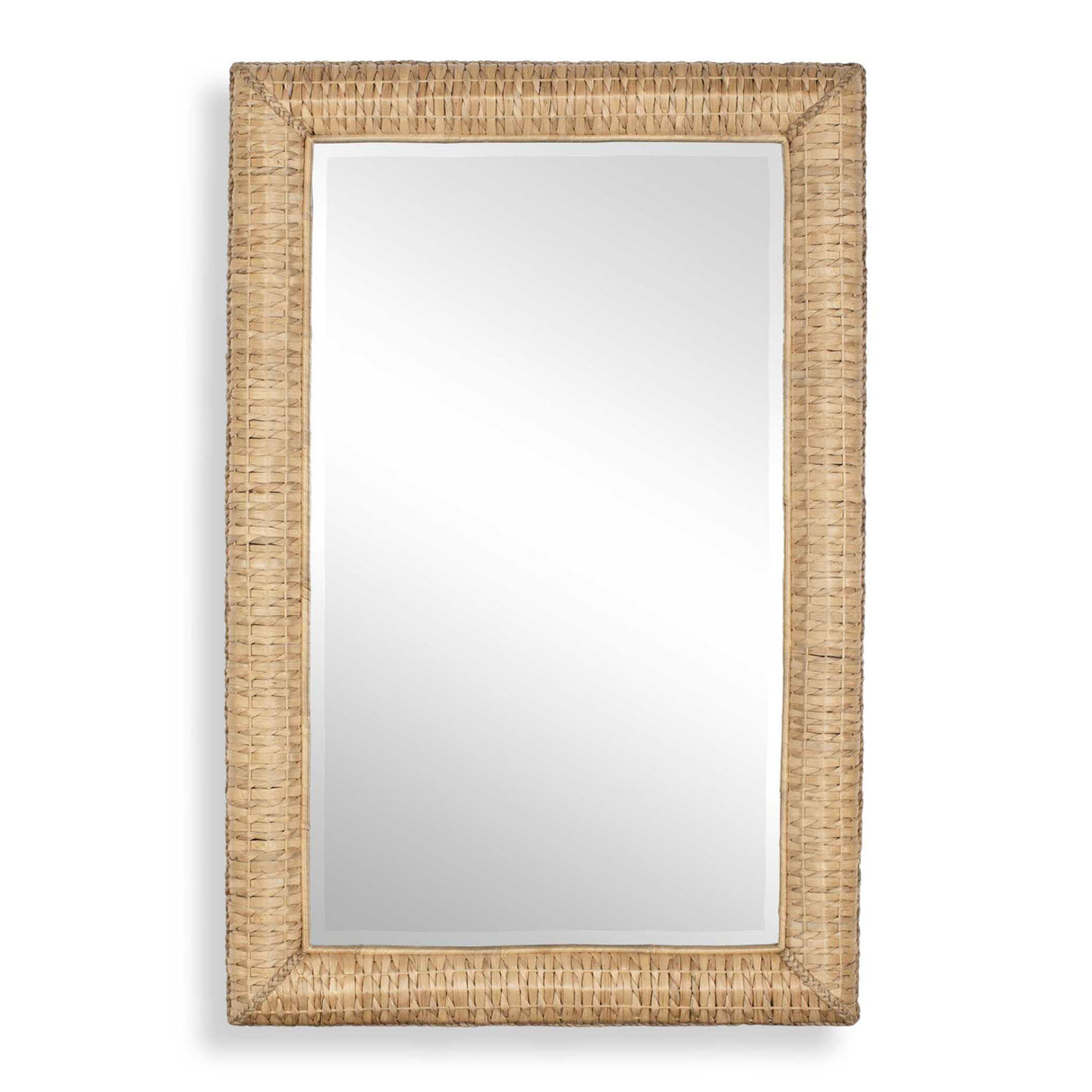 Modern European furniture - Rectangular Seagrass Mirror - www.oroa.com