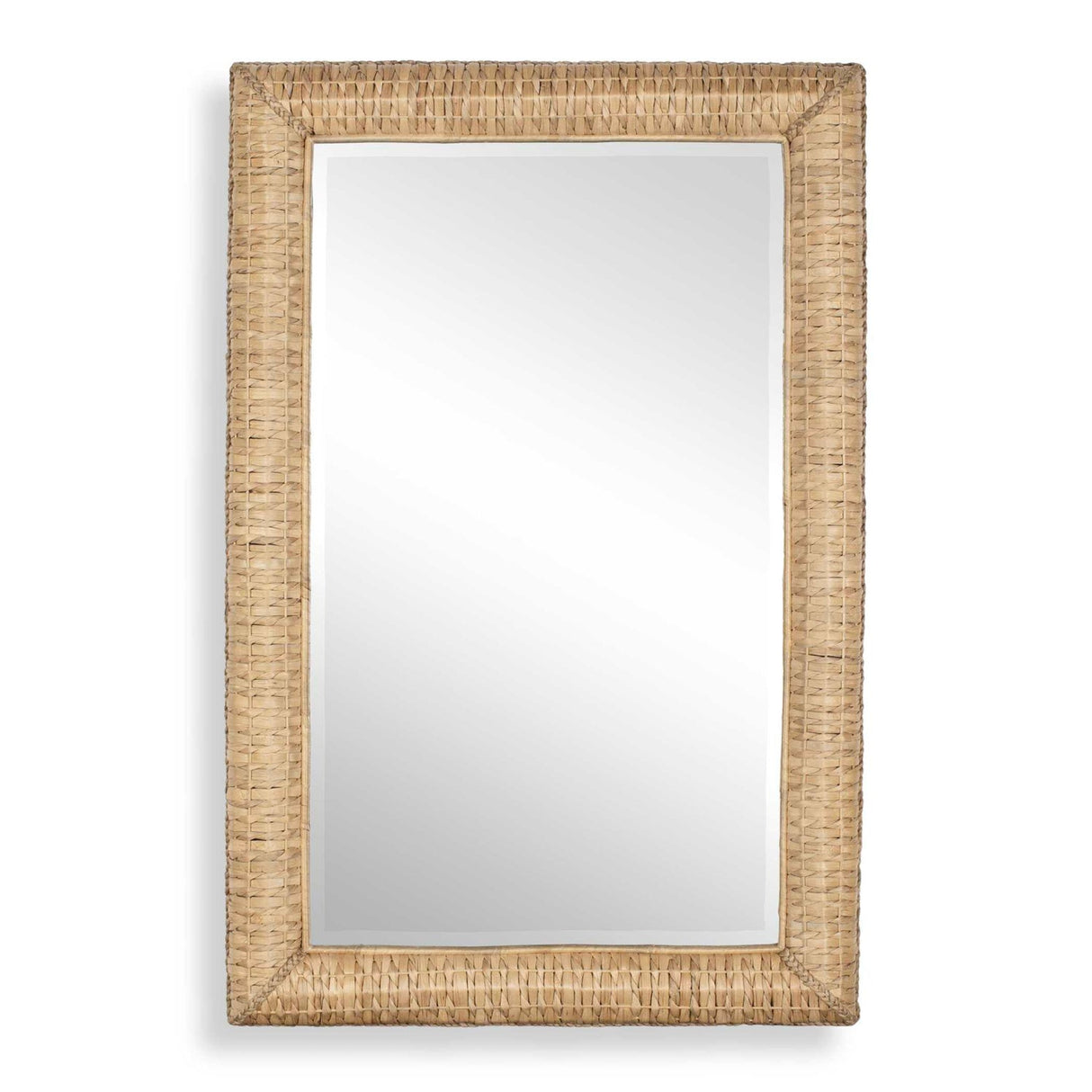 Modern European furniture - Rectangular Seagrass Mirror - www.oroa.com