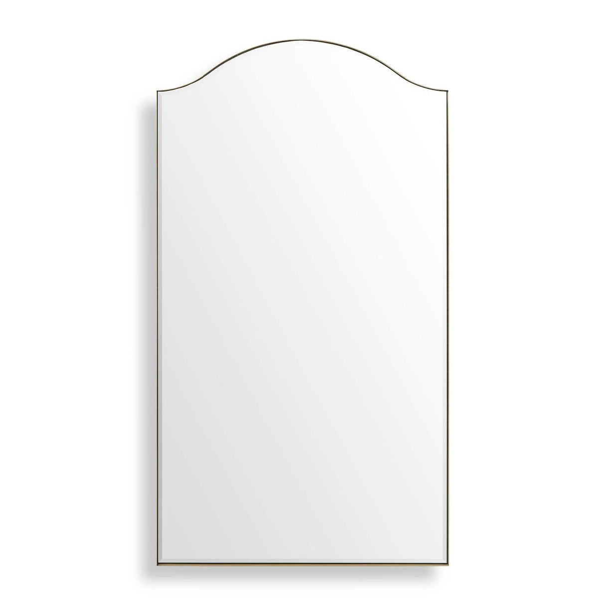 Modern European furniture - Brushed Brass Mirror - www.oroa.com