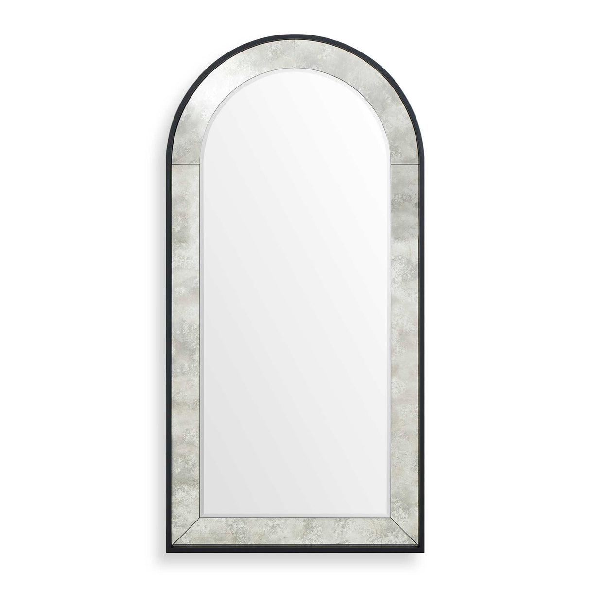 Modern European furniture - Black Arched Mirror - www.oroa.com