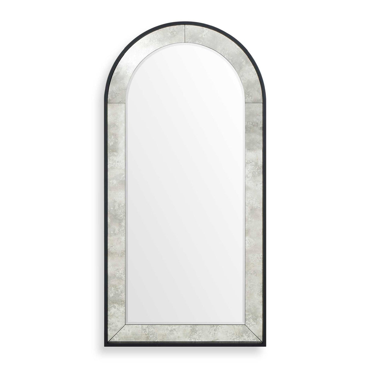 Modern European furniture - Black Arched Mirror - www.oroa.com