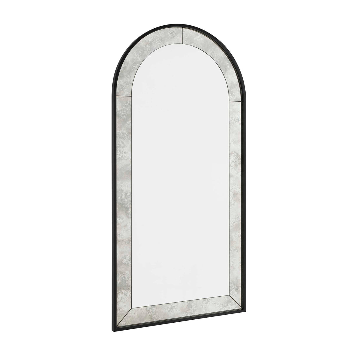 Modern European furniture - Black Arched Mirror - www.oroa.com