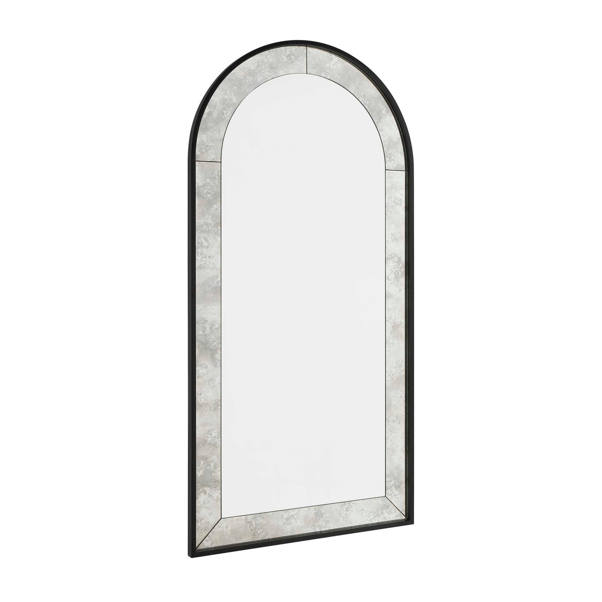 Modern European furniture - Black Arched Mirror - www.oroa.com