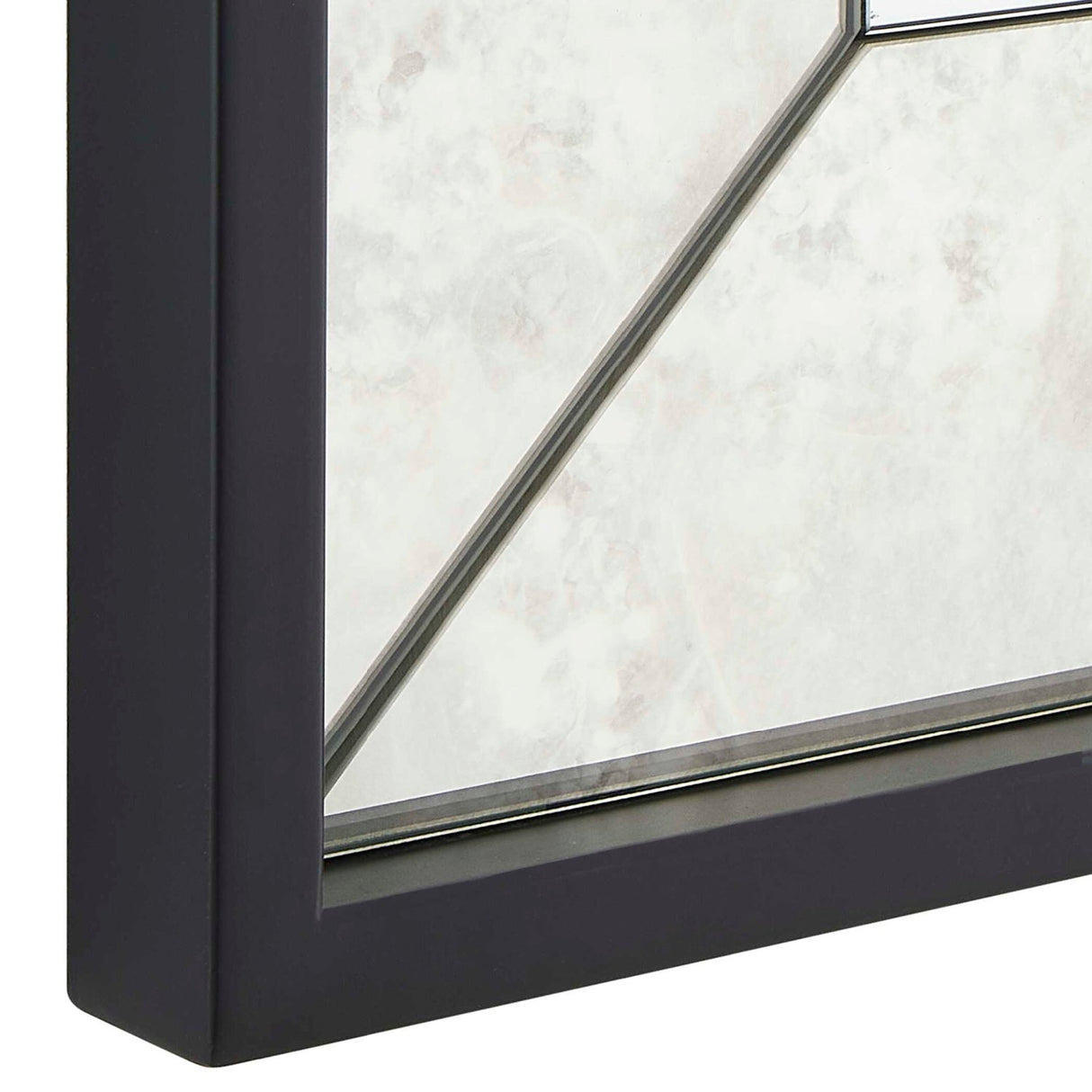 Modern European furniture - Black Arched Mirror - www.oroa.com