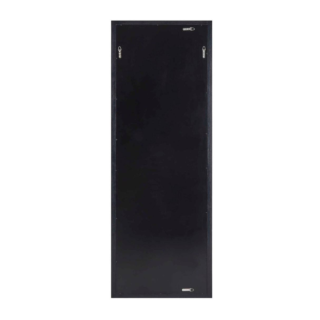 Modern European furniture - Black Wooden Tall Mirror - www.oroa.com