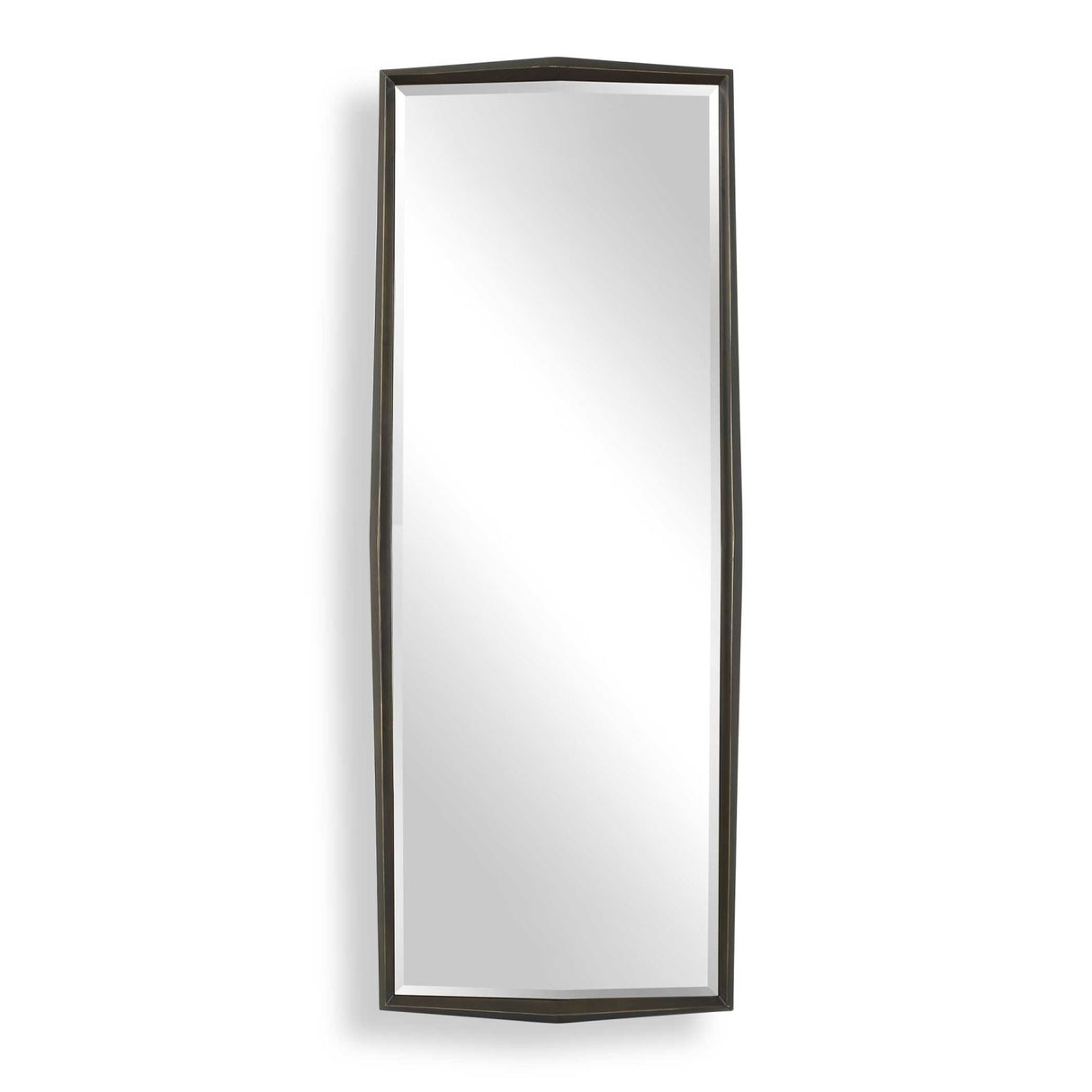 Modern European furniture - Bronze Framed Tall Mirror - www.oroa.com