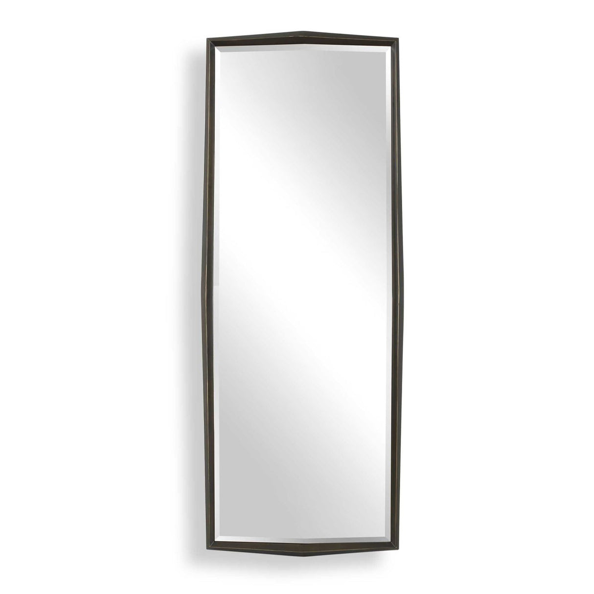 Modern European furniture - Bronze Framed Tall Mirror - www.oroa.com