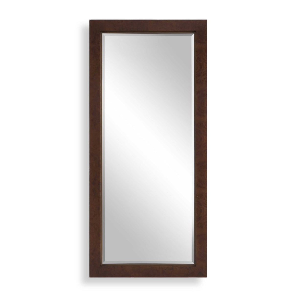 Modern European furniture - Burl Veneer Tall Mirror - www.oroa.com