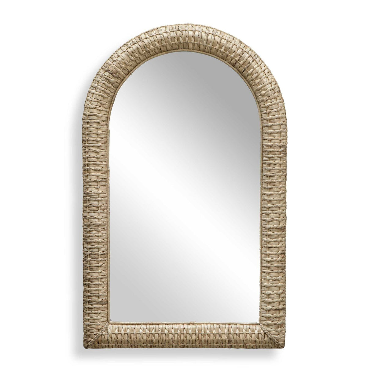 Modern European furniture - Arched Seagrass Mirror - www.oroa.com