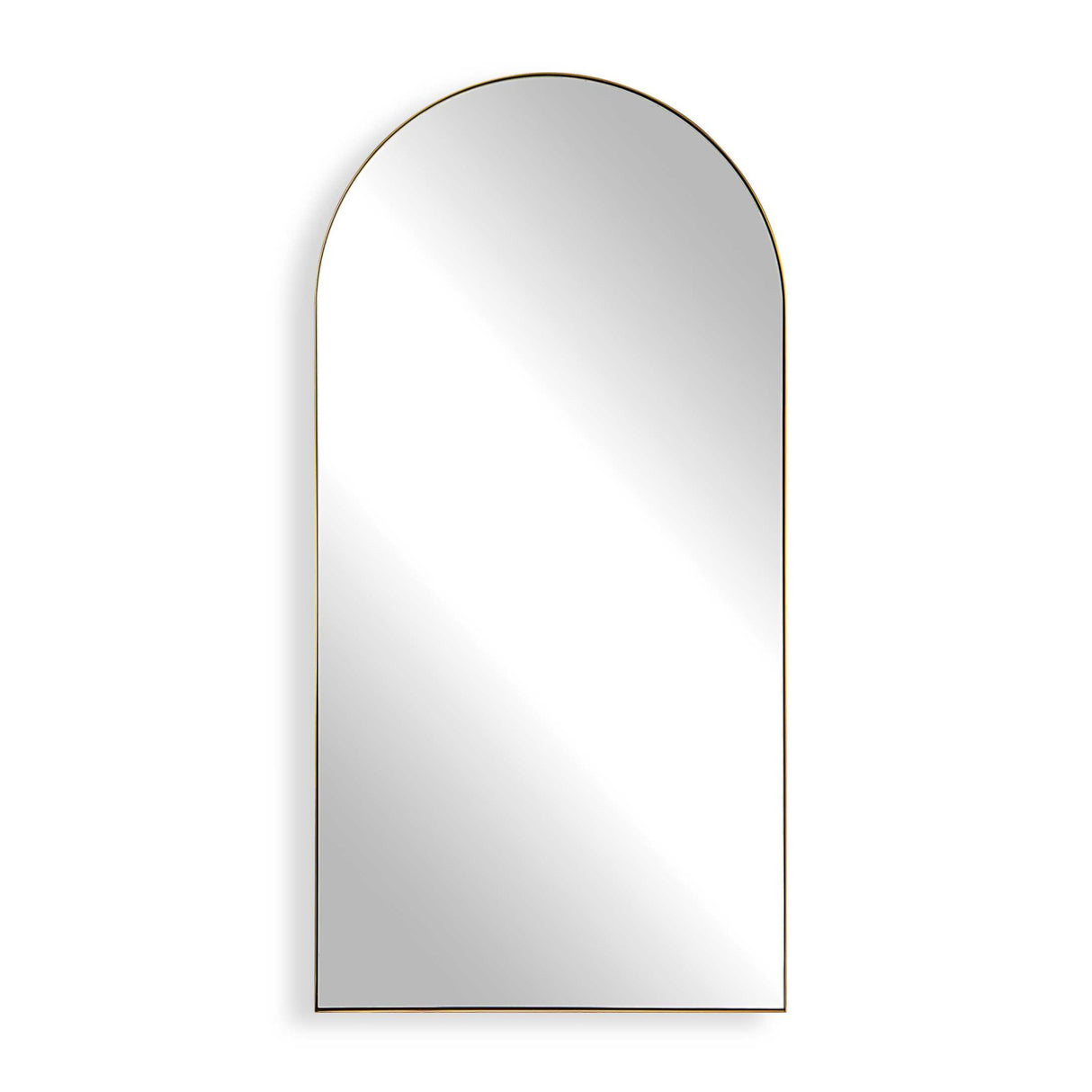 Modern European furniture - Stainless Steel Arched Mirror - www.oroa.com
