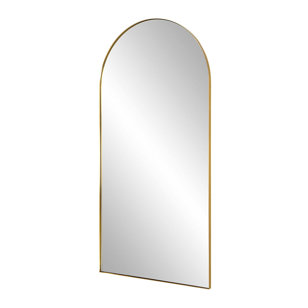 Modern European furniture - Stainless Steel Arched Mirror - www.oroa.com