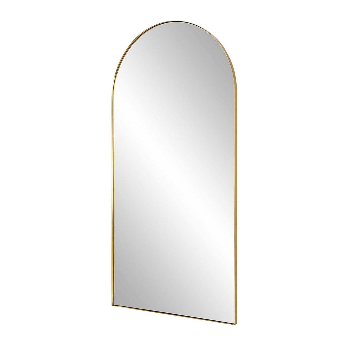 Modern European furniture - Stainless Steel Arched Mirror - www.oroa.com