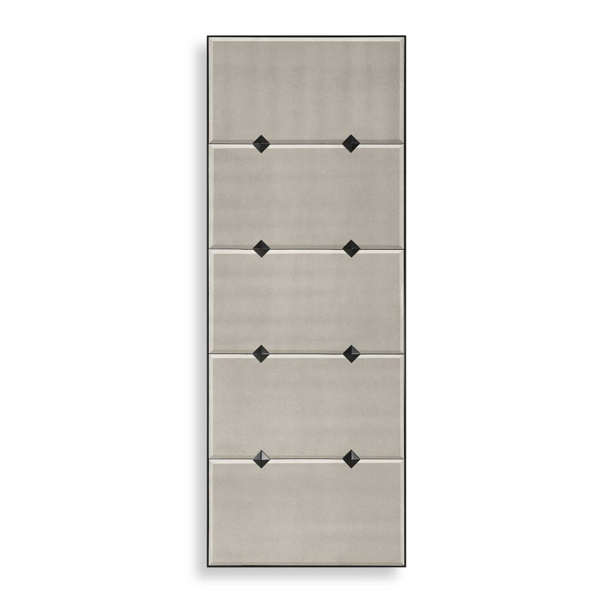 Modern European furniture - Medallion Accented Mirror - www.oroa.com