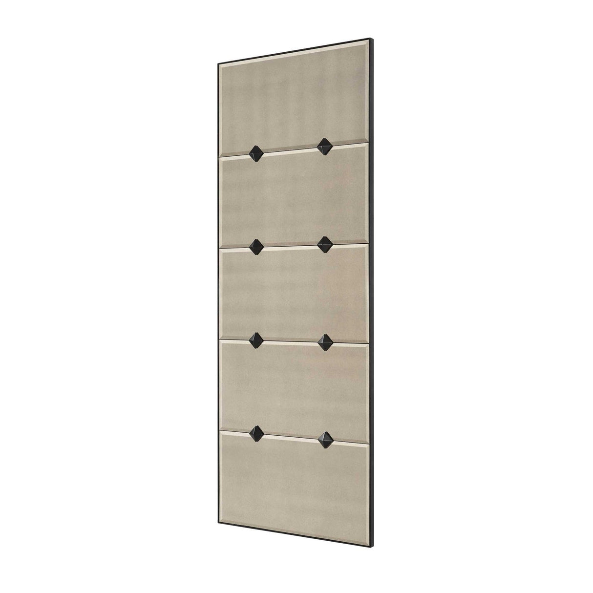 Modern European furniture - Medallion Accented Mirror - www.oroa.com