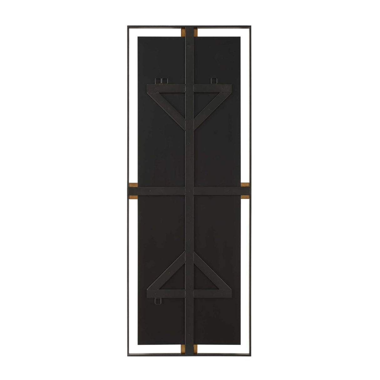 Modern European furniture - Metal Free-Floating Framed Mirror - www.oroa.com