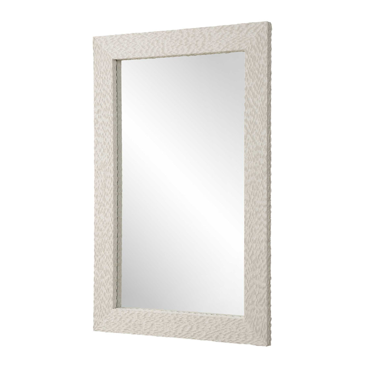 Modern European furniture - Cream Man-Made Stone Mirror - www.oroa.com