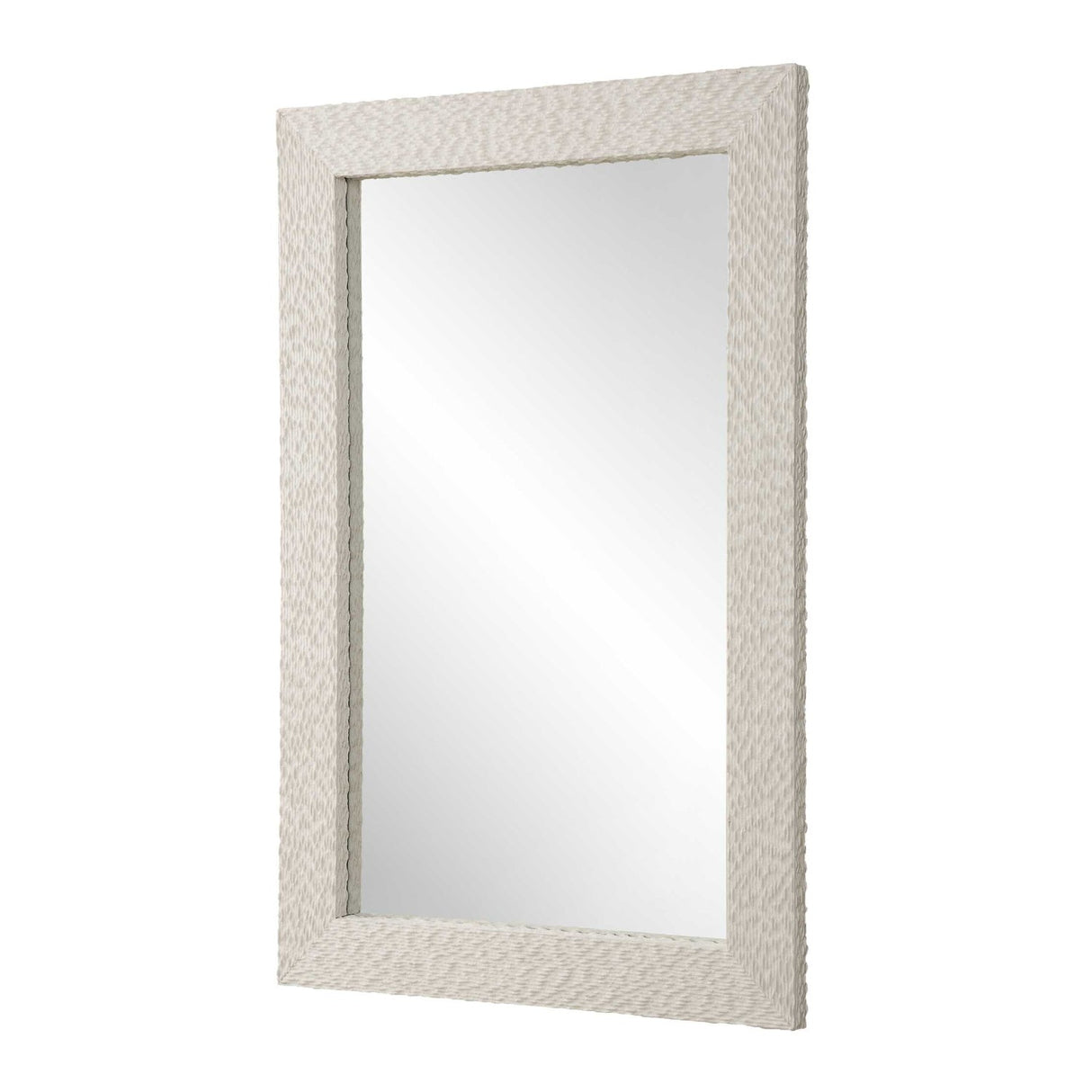 Modern European furniture - Cream Man-Made Stone Mirror - www.oroa.com