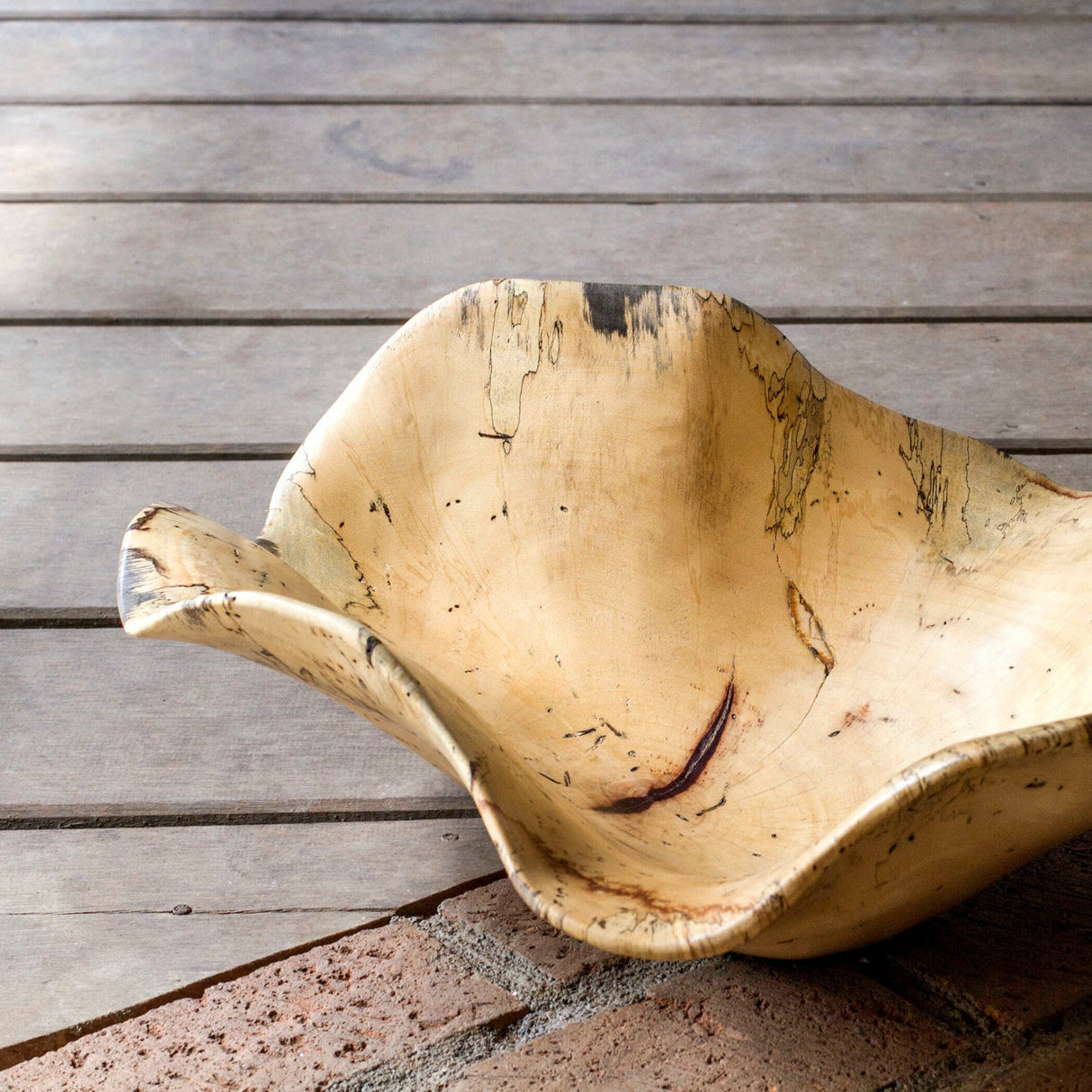 Modern European furniture - Natural Wood Bowl - www.oroa.com