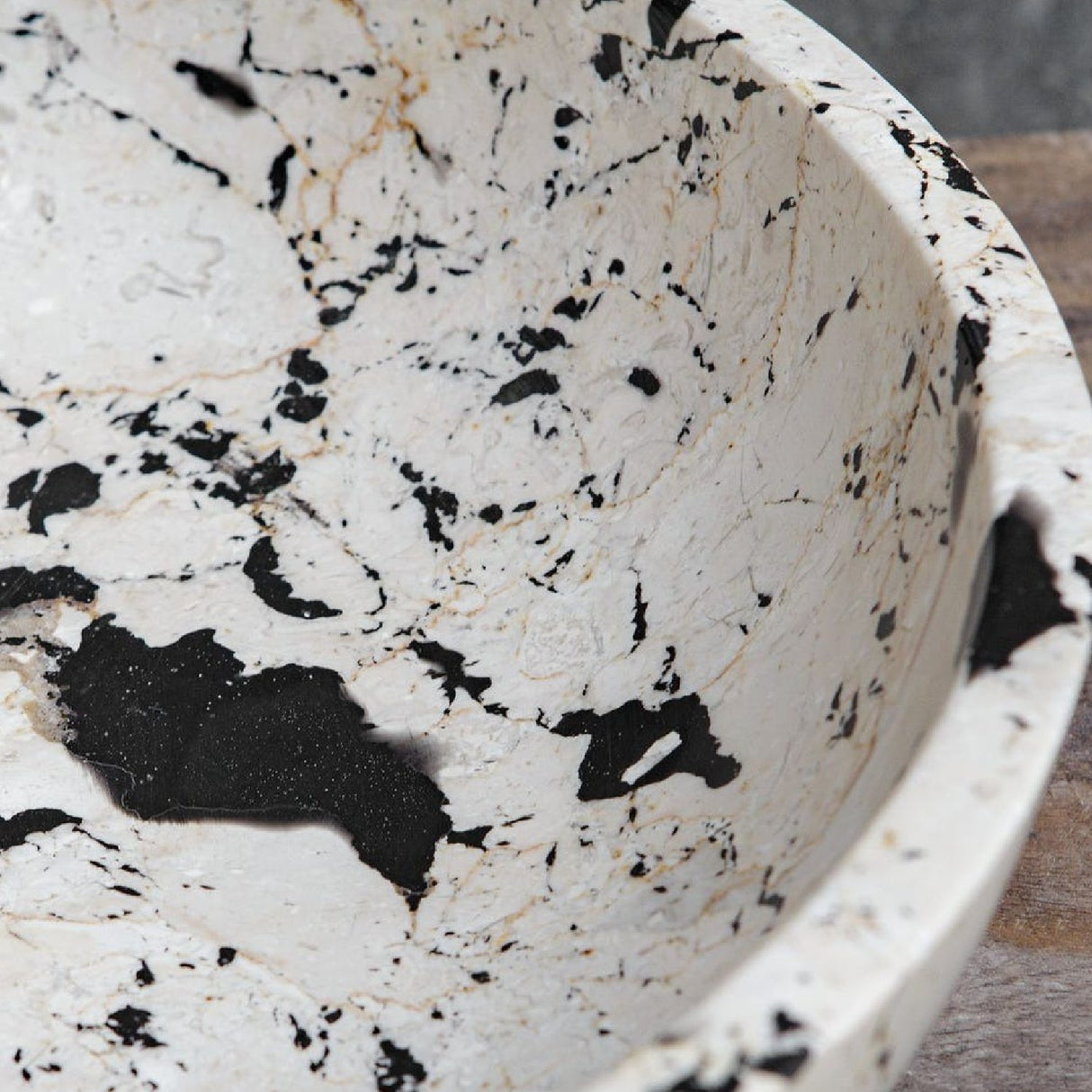 White Limestone Indoor/Outdoor Bowl | Uttermost Nouveau - www.oroa.com