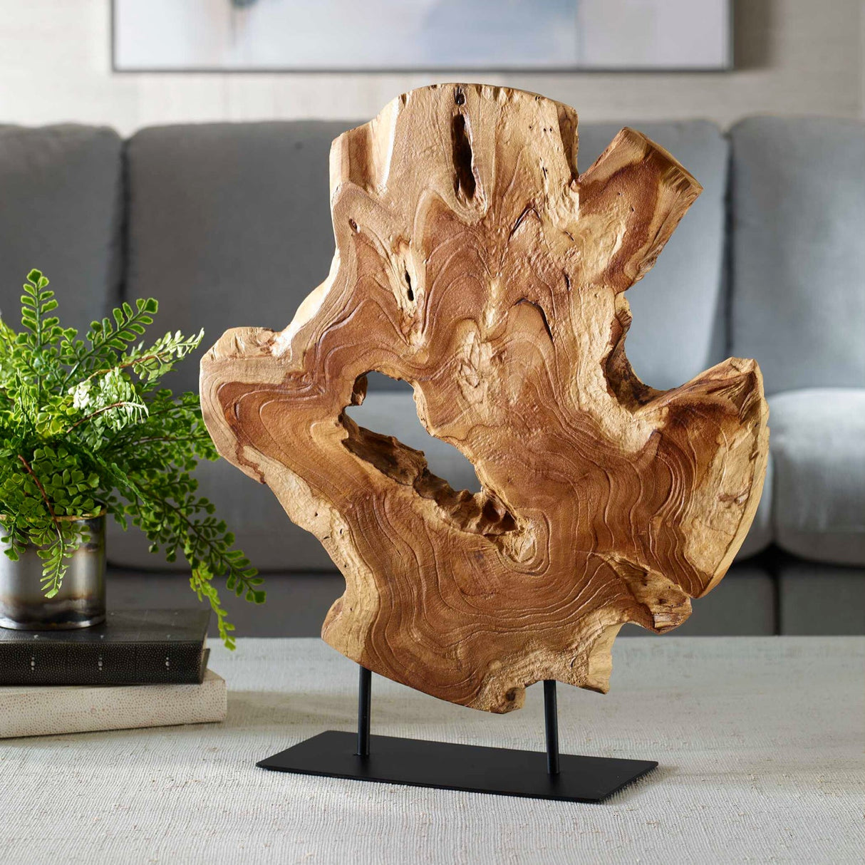 Modern European furniture - Wooden Organic Sculpture - www.oroa.com