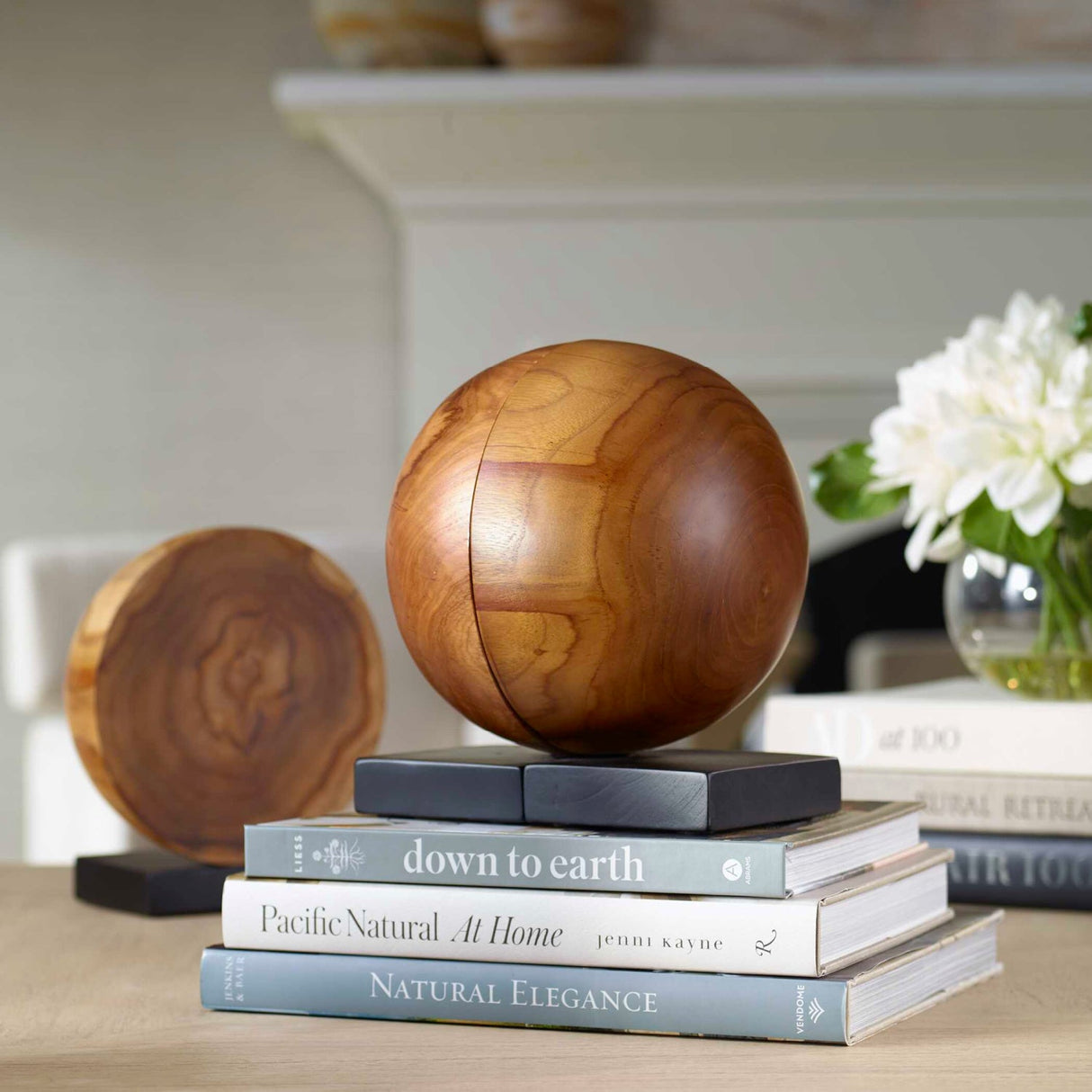 Modern European furniture - Natural Wood Modern Bookends - www.oroa.com