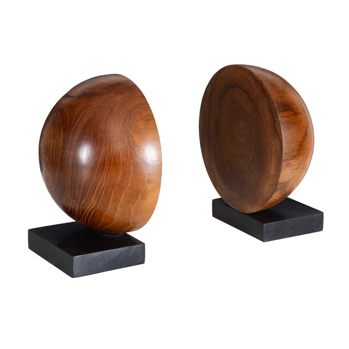 Modern European furniture - Natural Wood Modern Bookends - www.oroa.com