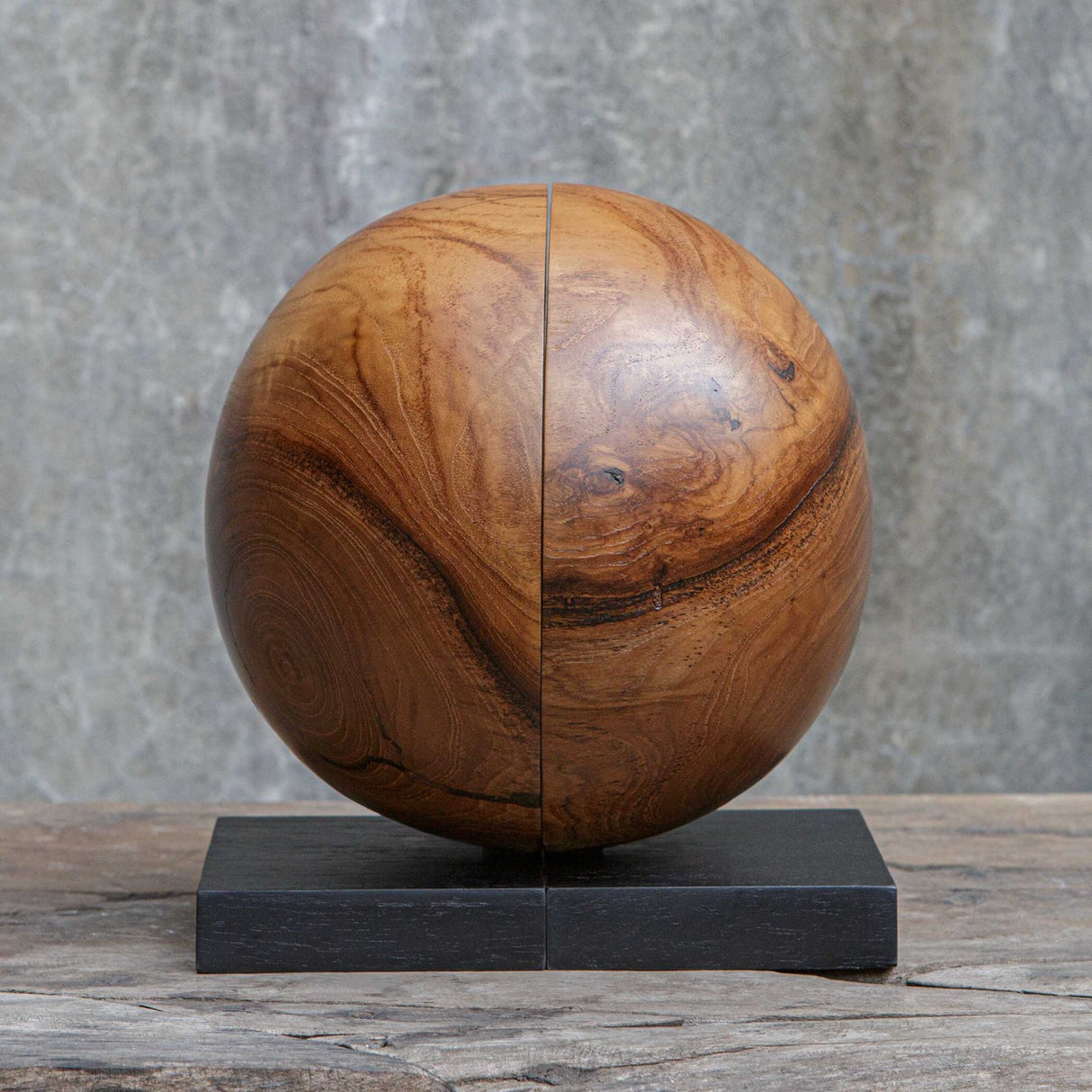 Modern European furniture - Natural Wood Modern Bookends - www.oroa.com