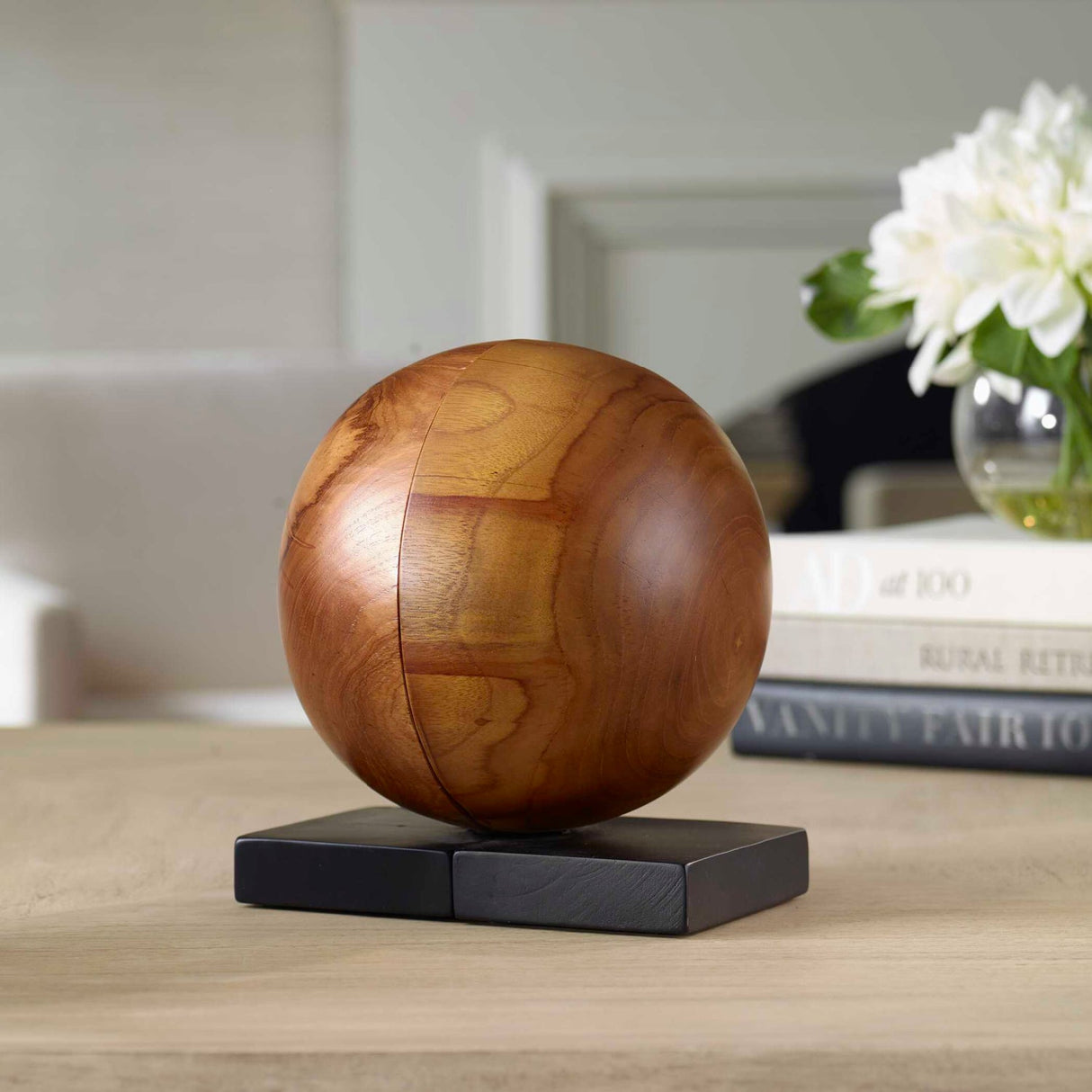 Modern European furniture - Natural Wood Modern Bookends - www.oroa.com