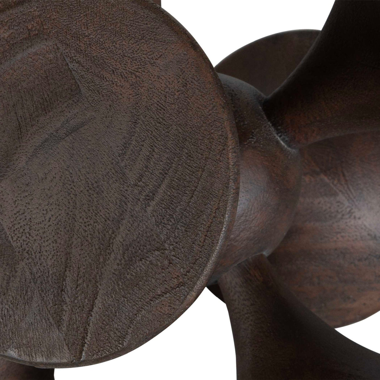 Modern European furniture - Dark Suar Wood Sculptures (2) - www.oroa.com