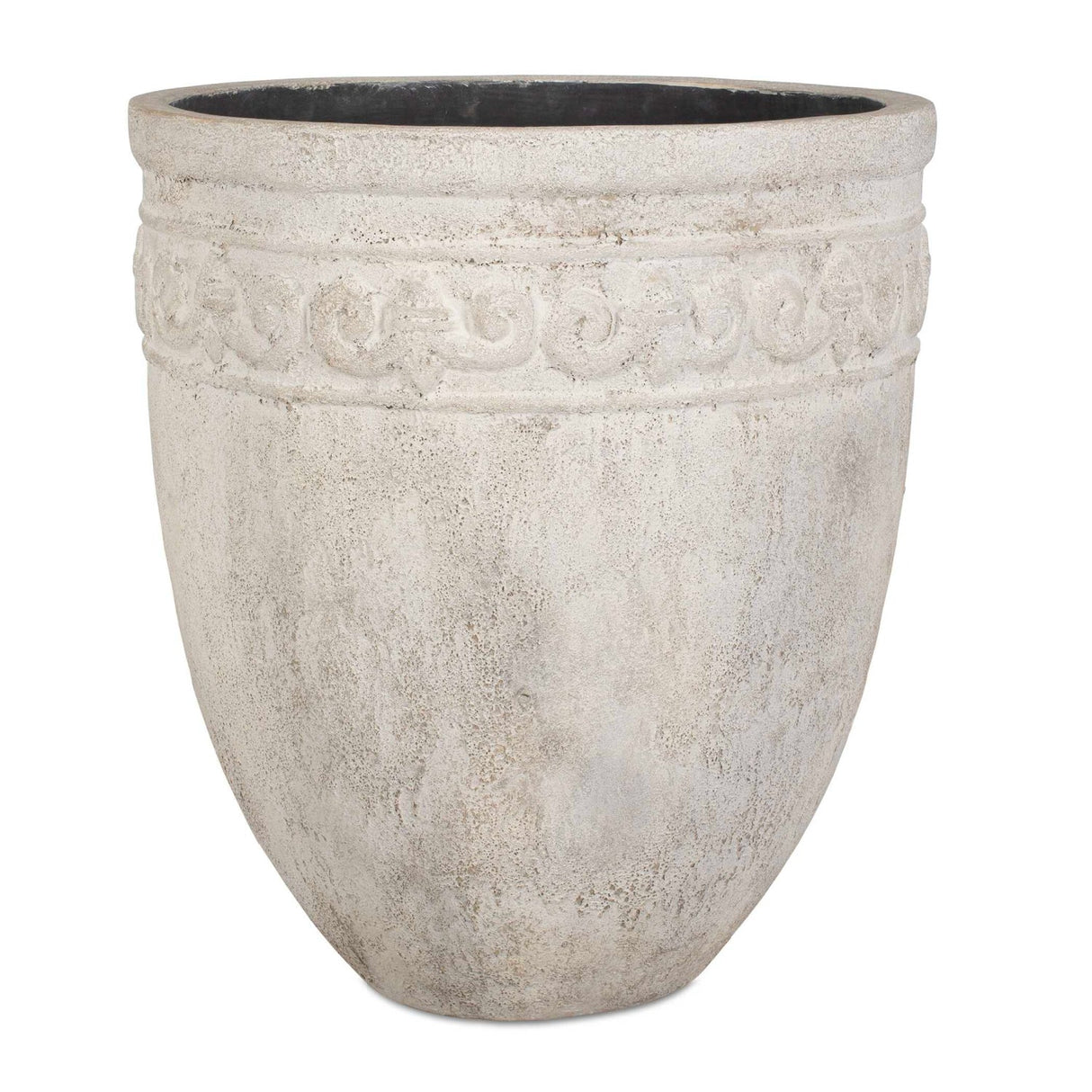Modern European furniture - Carved Concrete Indoor/Outdoor Planter - www.oroa.com